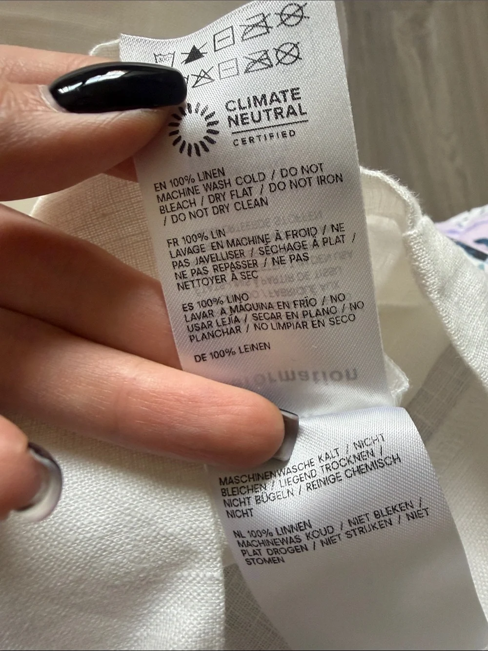 Reformation White Petites Hallie Linen Pants